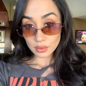 Vintage Pink Glasses